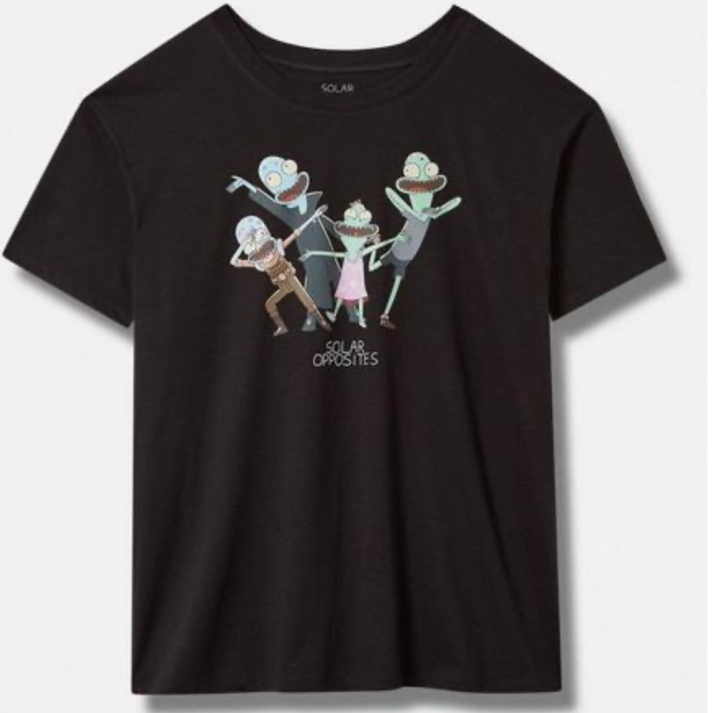 Torrid Graphic Tee Solar Opposites Size 5